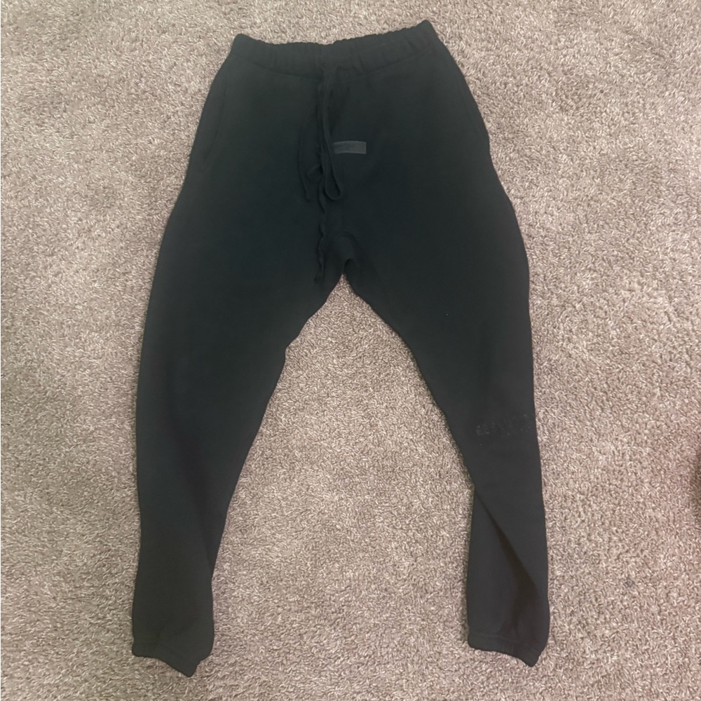 Essentials Midnight Black Joggers - image 1